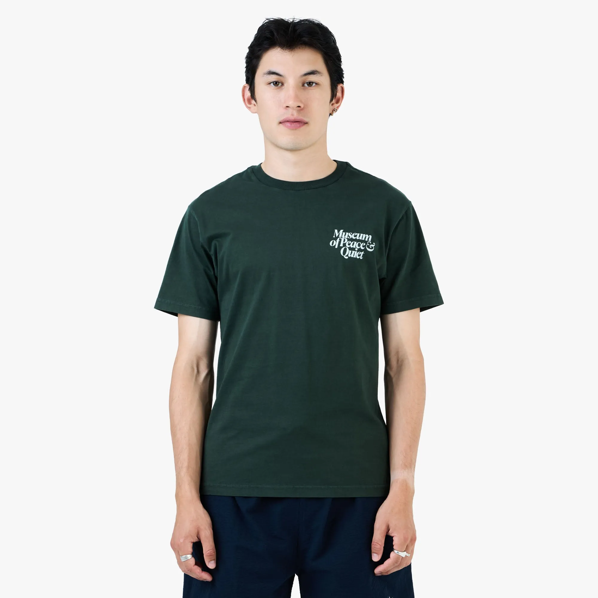 Museum of Peace and Quiet Mid Century T-Shirt / Forest sold by Livestock product image thumbnail 2