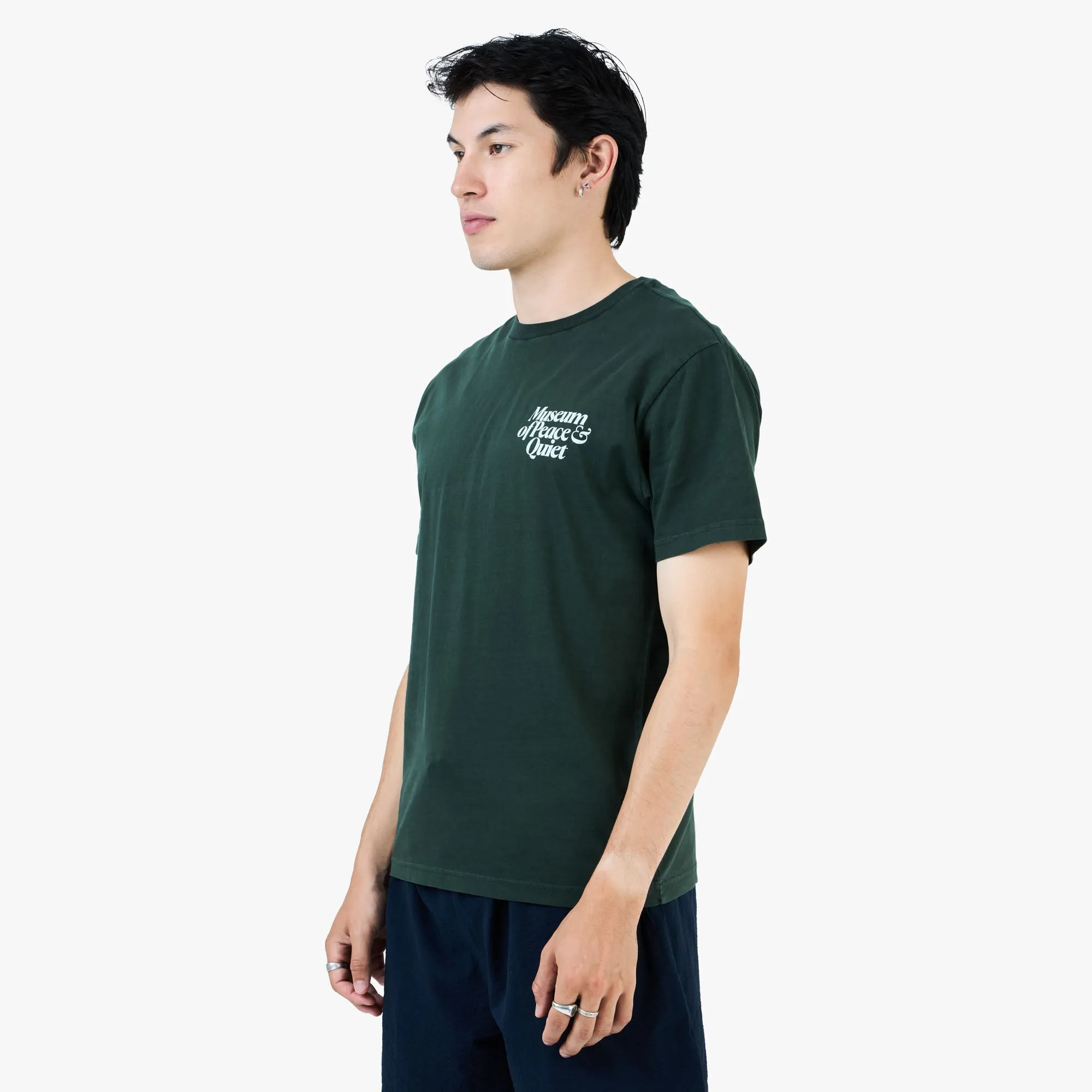 Museum of Peace and Quiet Mid Century T-Shirt / Forest sold by Livestock product image thumbnail 3