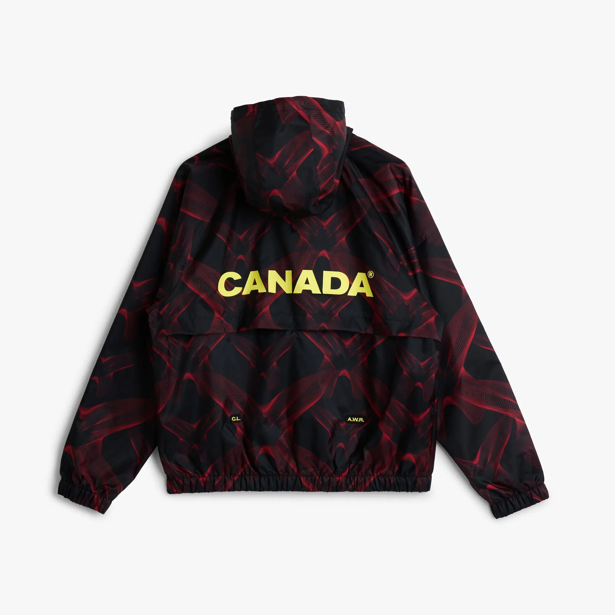 Nike x Canada x NOCTA Anthem Jacket Black / University Red - Sonic Yellow sold by Livestock product image thumbnail 2