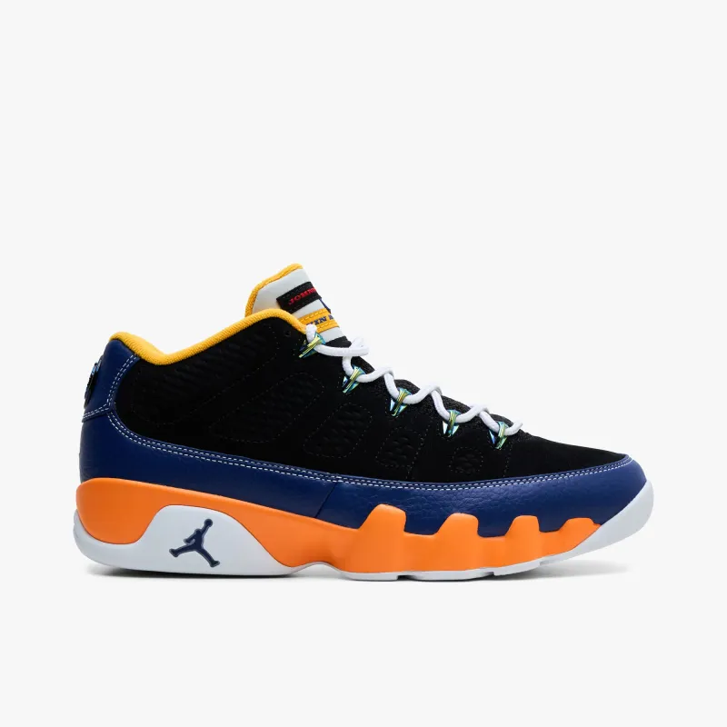 Jordan 9 Retro Low Black / Challenge Red - Deep Royal Blue made by Jordan