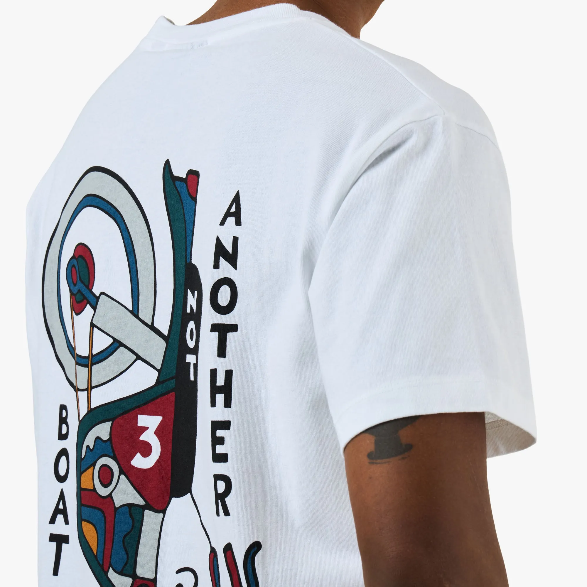 by Parra Not Another Boat T-Shirt / White sold by Livestock product image thumbnail 5