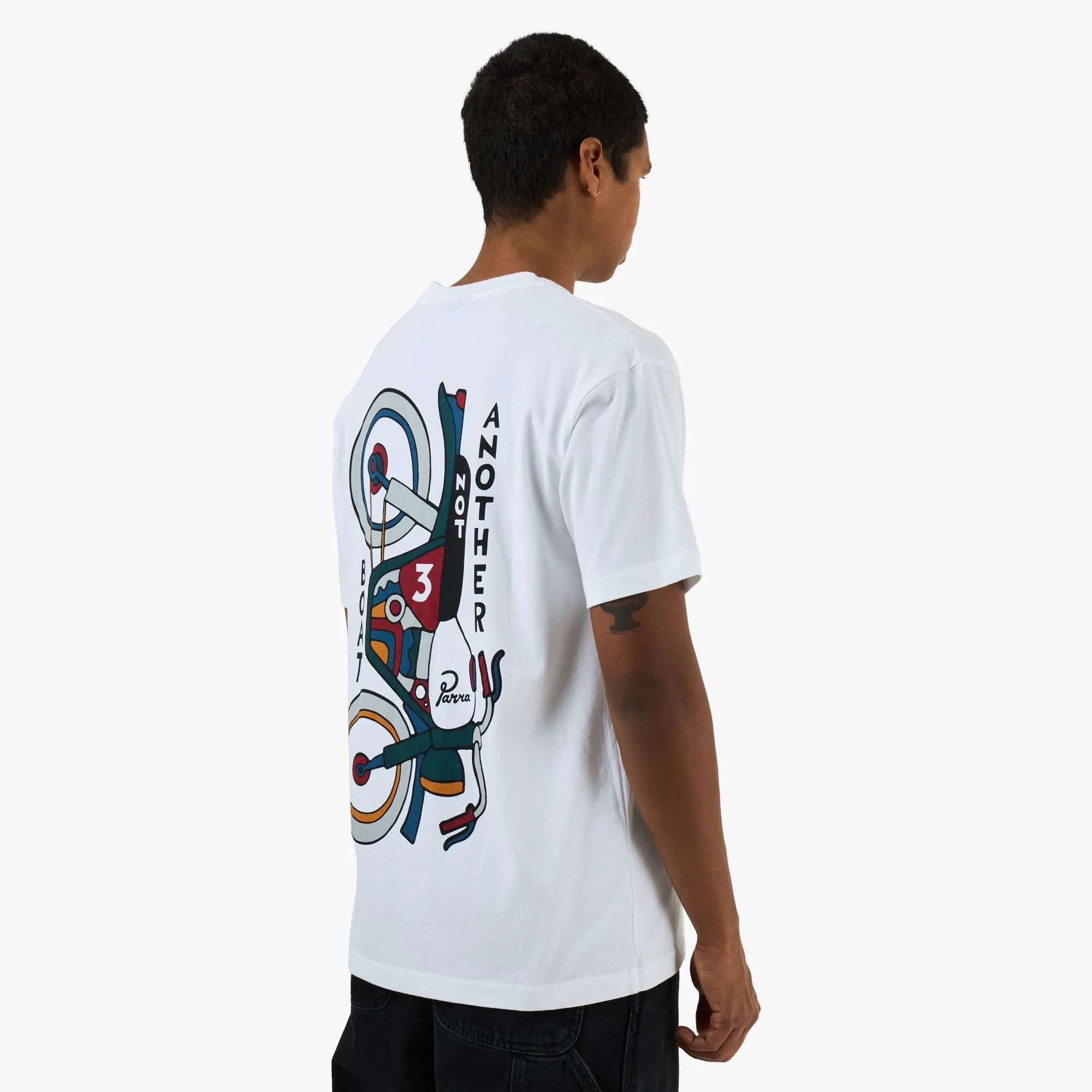 by Parra Not Another Boat T-Shirt / White sold by Livestock product image thumbnail 3