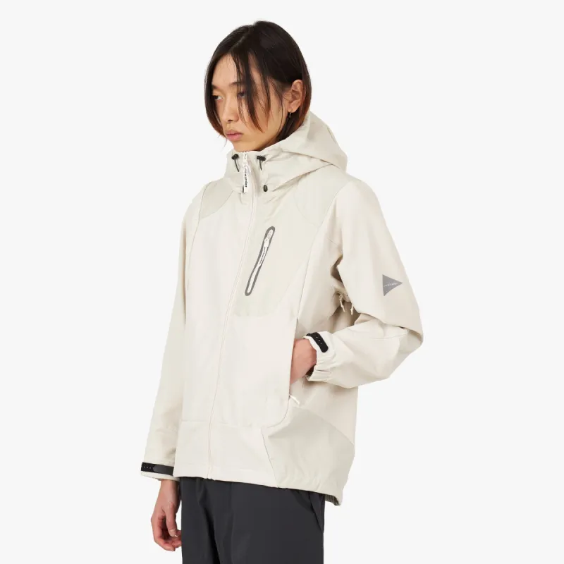 and wander Stretch Shell Jacket / Off White | Parallel