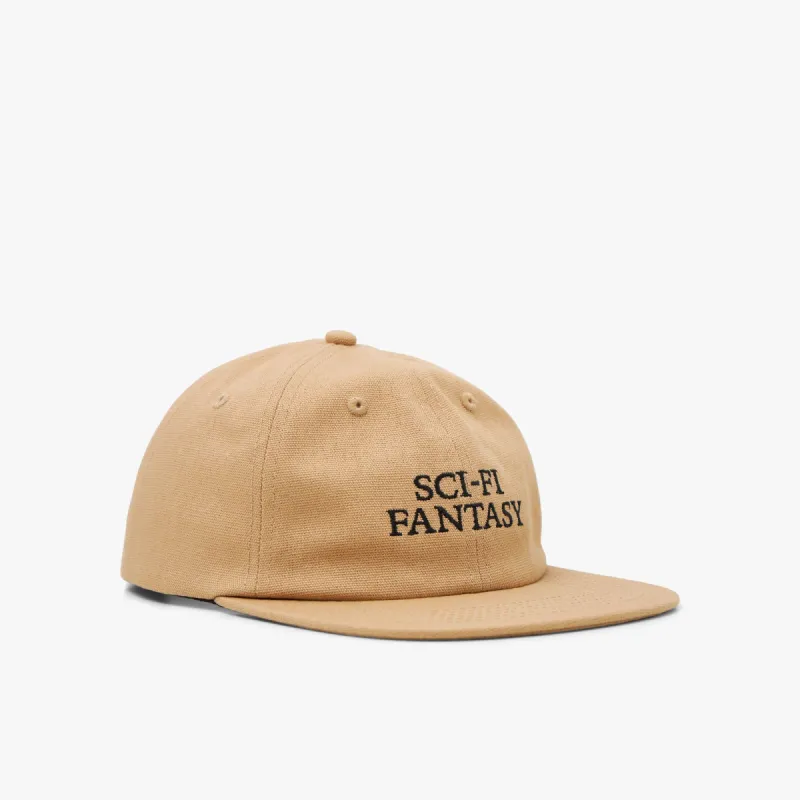 Sci-Fi Fantasy Logo Hat / Khaki made by Livestock