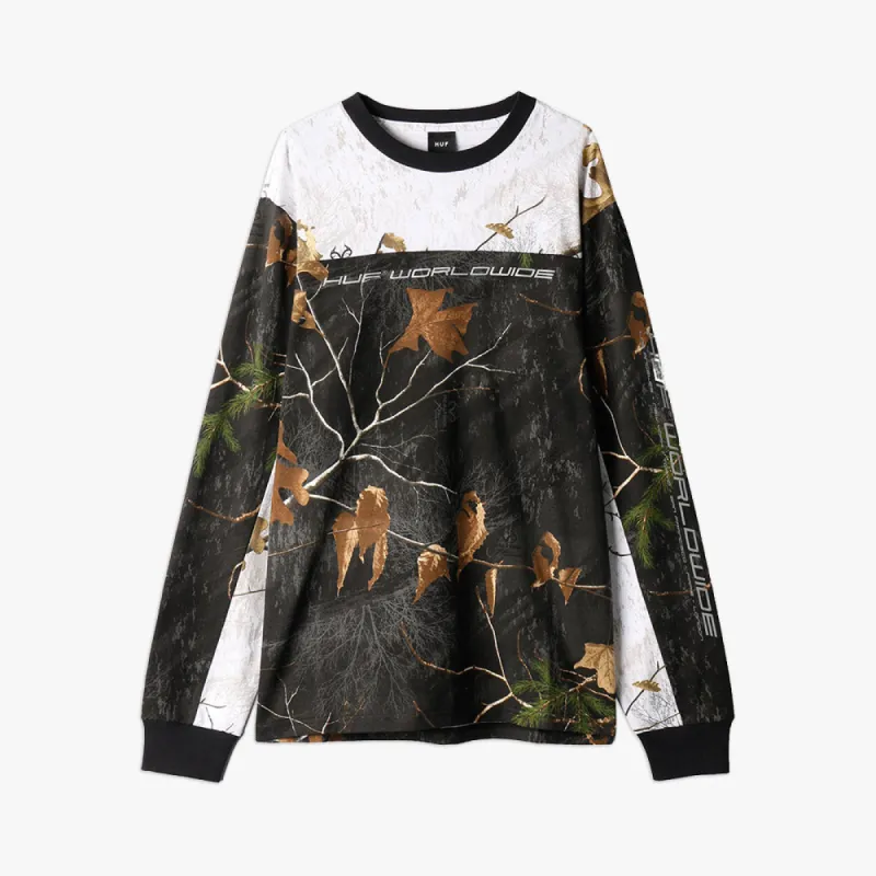 HUF Endo Long Sleeve Jersey / Realtree Black sold by Livestock