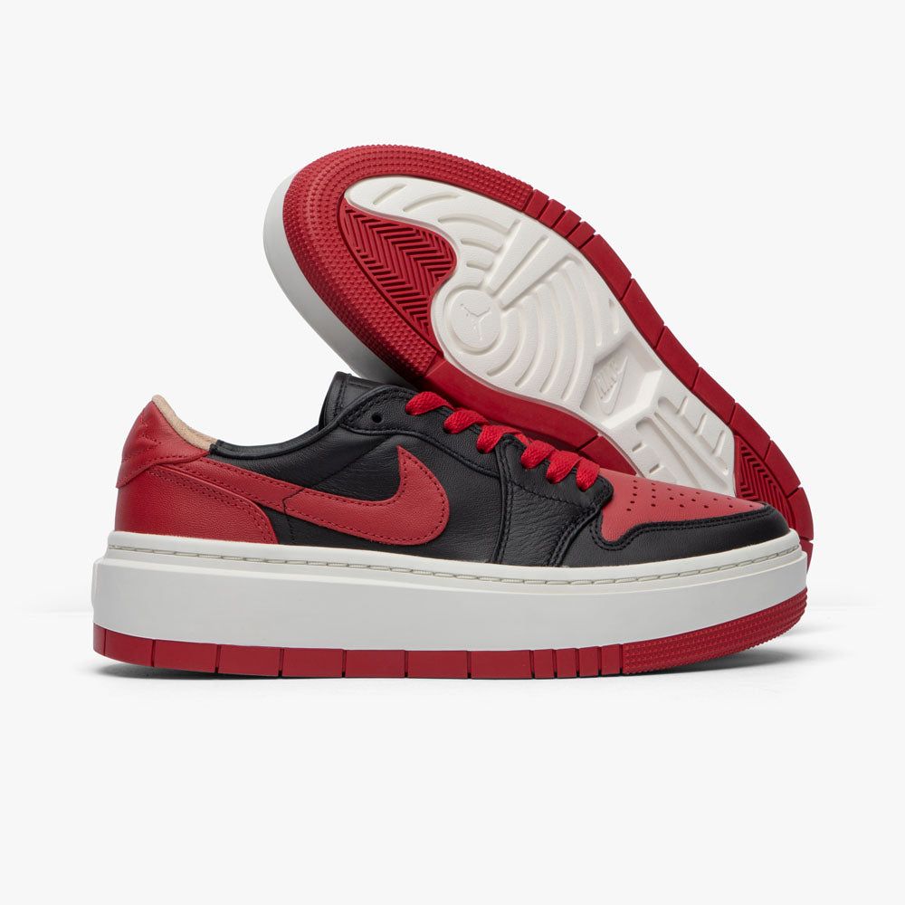 Jordan Women's 1 Elevate Low SE Black / Gym Red - Sail sold by Livestock product image thumbnail 2