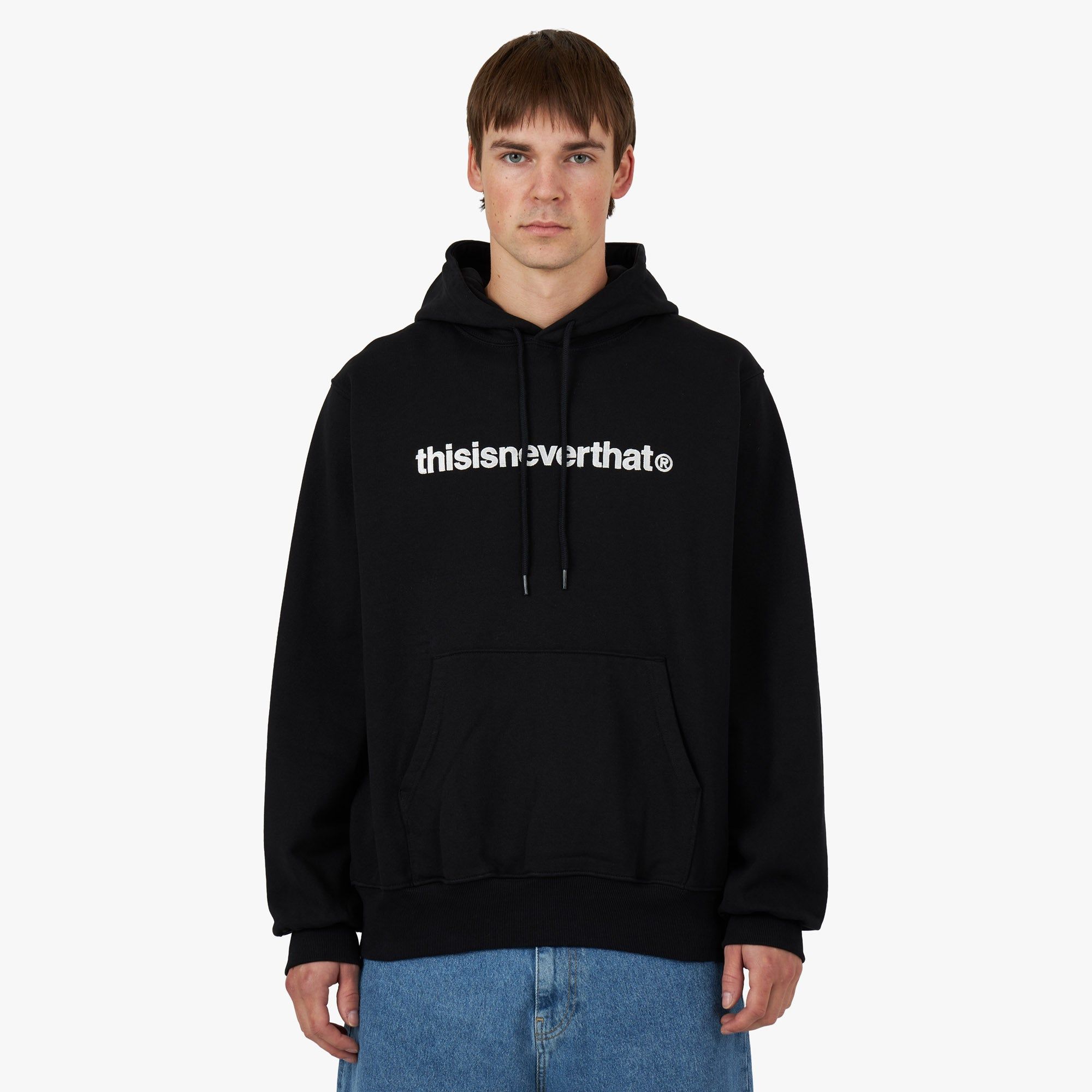 thisisneverthat T-Logo Pullover Hoodie / Black sold by Livestock