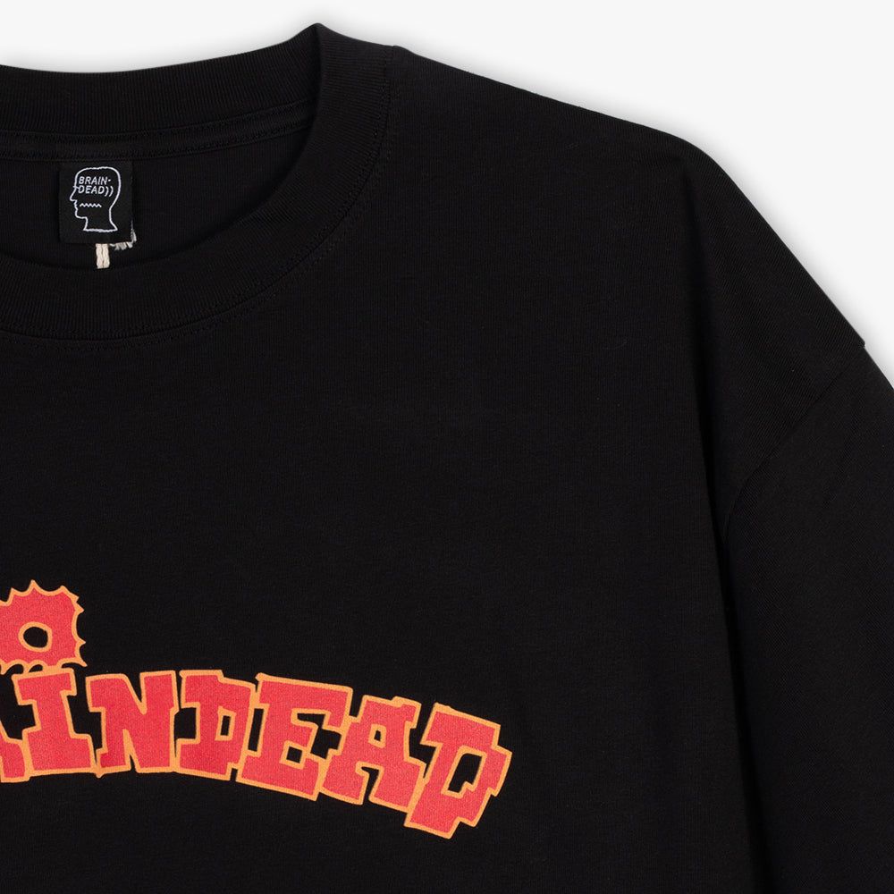 Brain Dead Big Shot T-shirt / Black sold by Livestock product image thumbnail 6