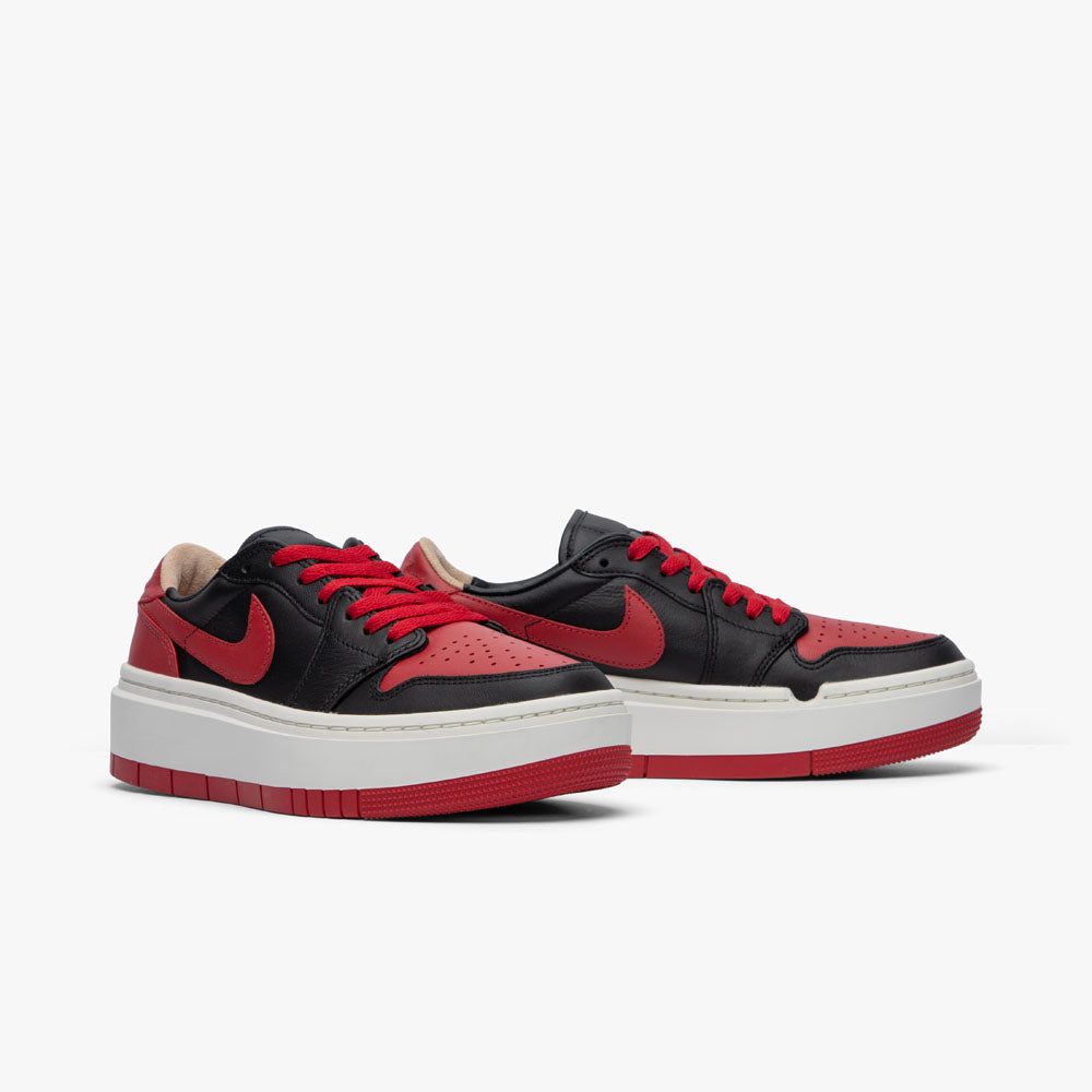 Jordan Women's 1 Elevate Low SE Black / Gym Red - Sail sold by Livestock product image thumbnail 3