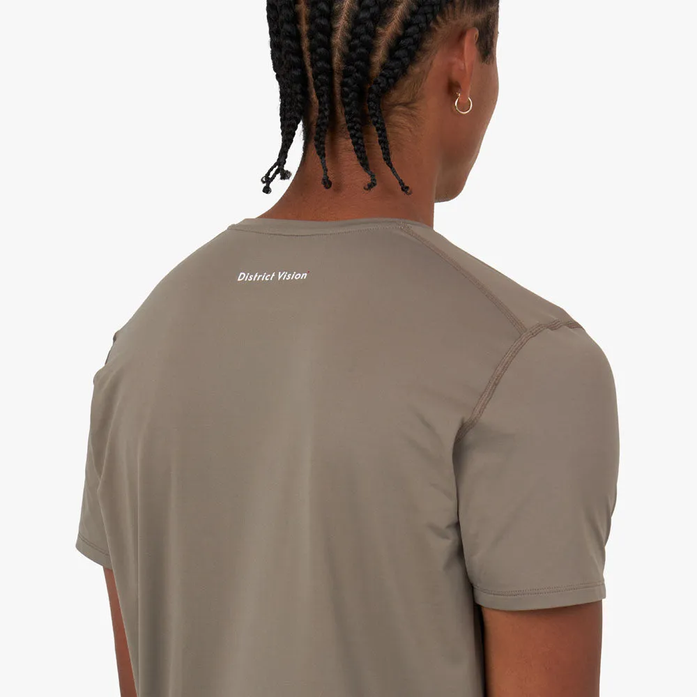 District Vision Lightweight Short Sleeve T-shirt / Silt sold by Livestock product image thumbnail 5