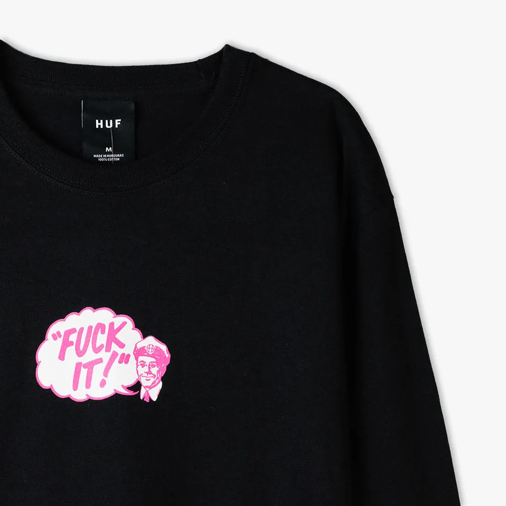 HUF Special Delivery Long Sleeve T-shirt / Black sold by Livestock product image thumbnail 2