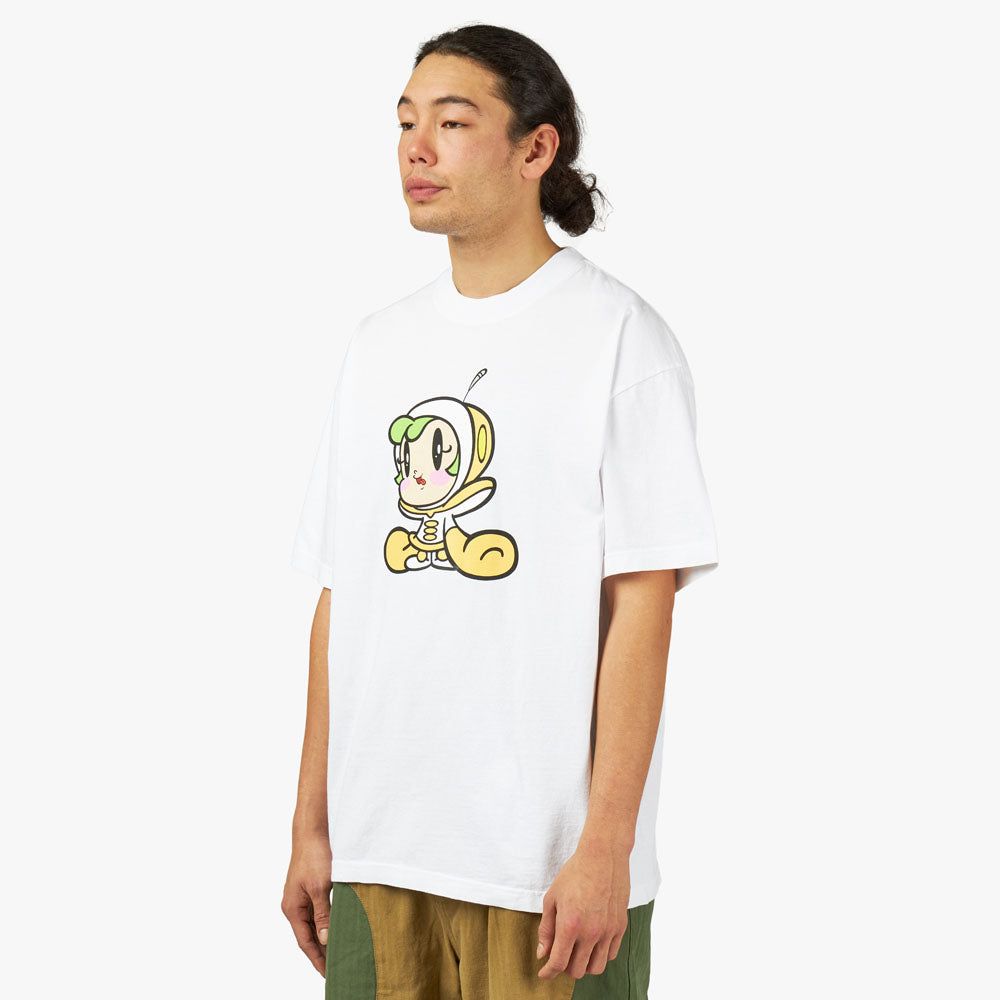 b.Eautiful Milk Chan T-shirt / White sold by Livestock product image thumbnail 3