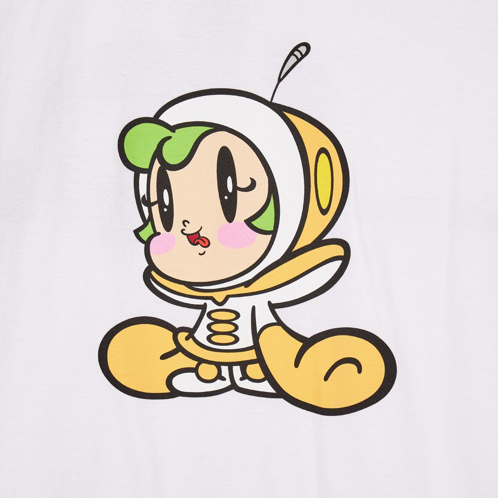 b.Eautiful Milk Chan T-shirt / White sold by Livestock product image thumbnail 7