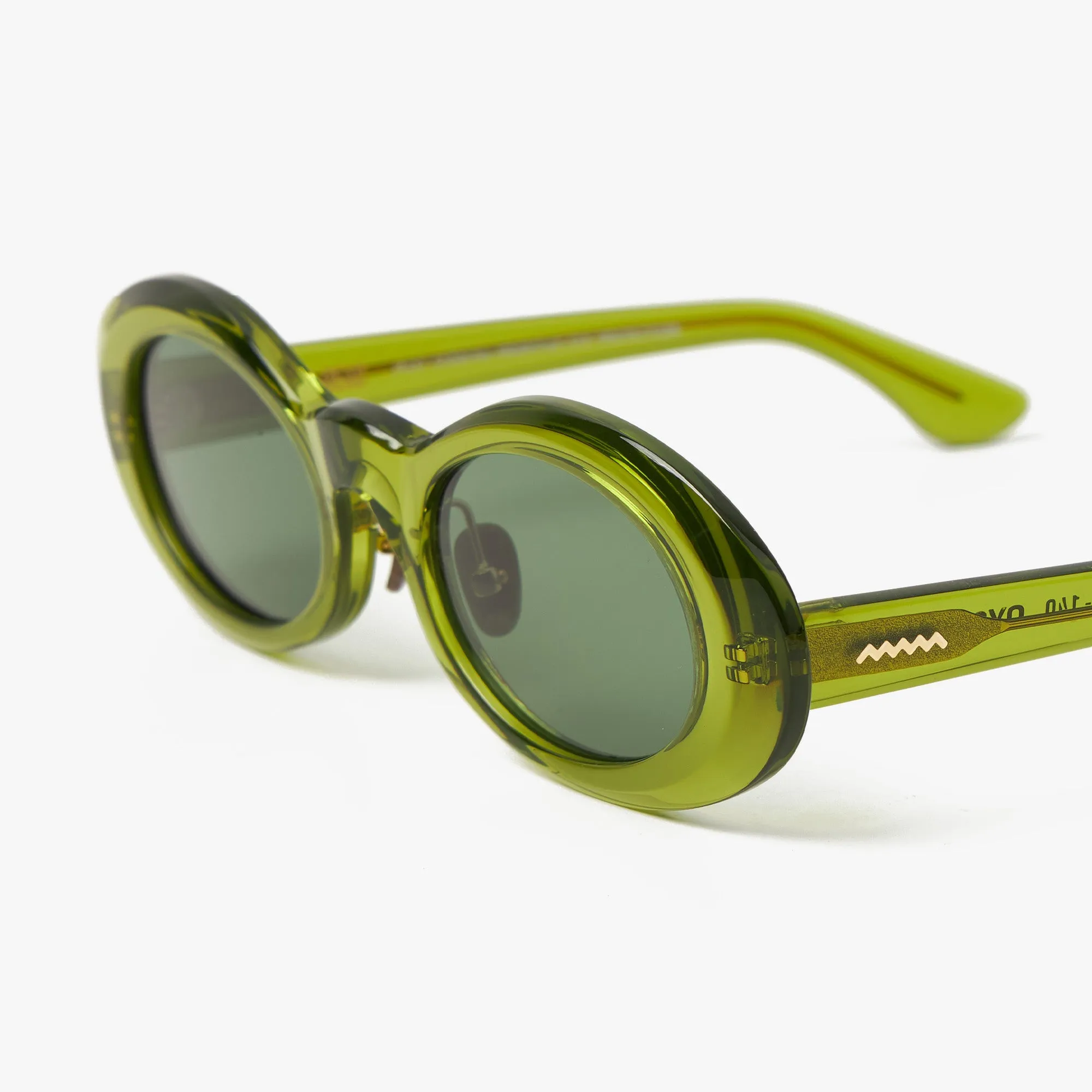 Brain Dead Oyster Sunglasses / Green sold by Livestock product image thumbnail 2