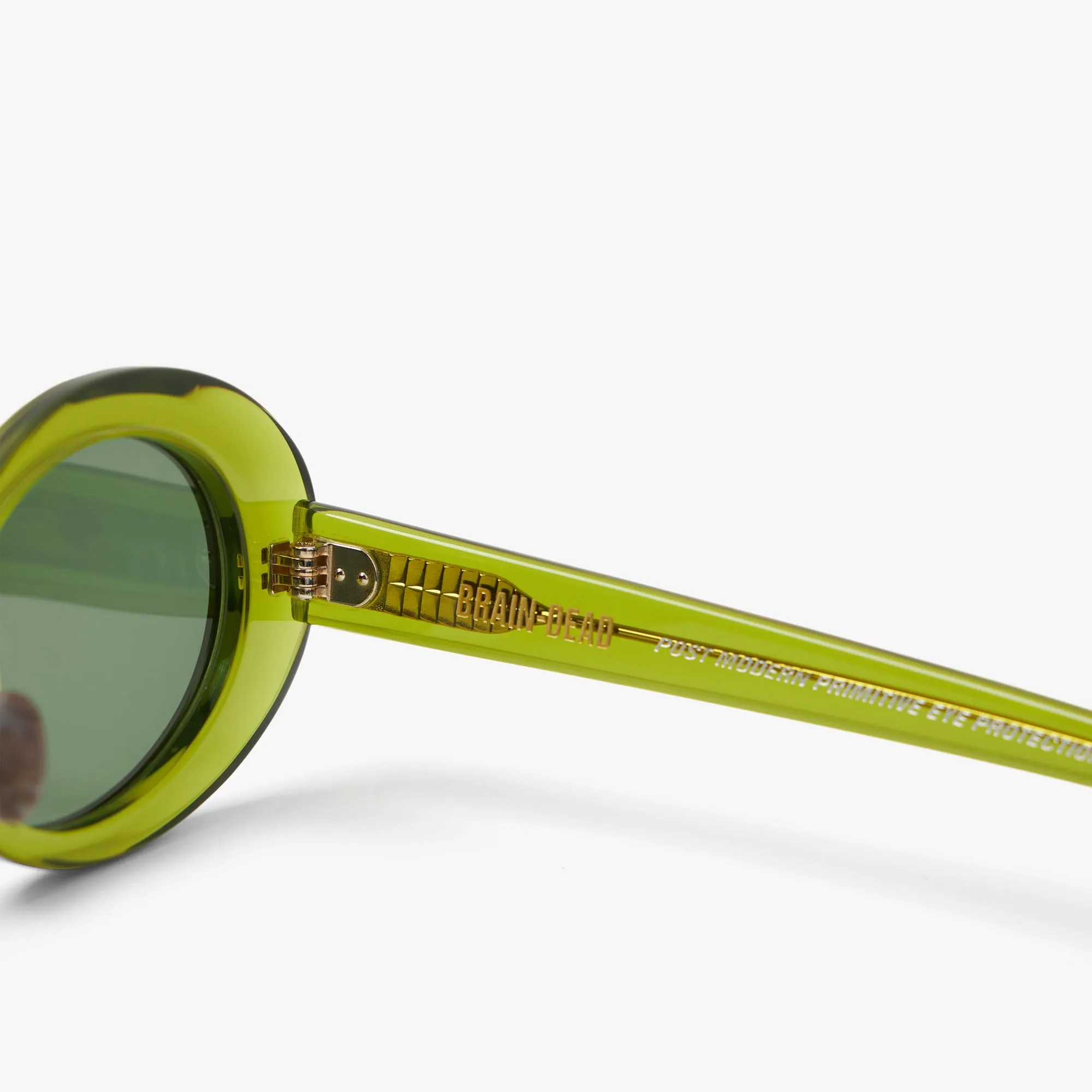 Brain Dead Oyster Sunglasses / Green sold by Livestock product image thumbnail 5