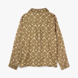 Honor The Gift Floral Long Sleeve Button-Up / Olive sold by Livestock