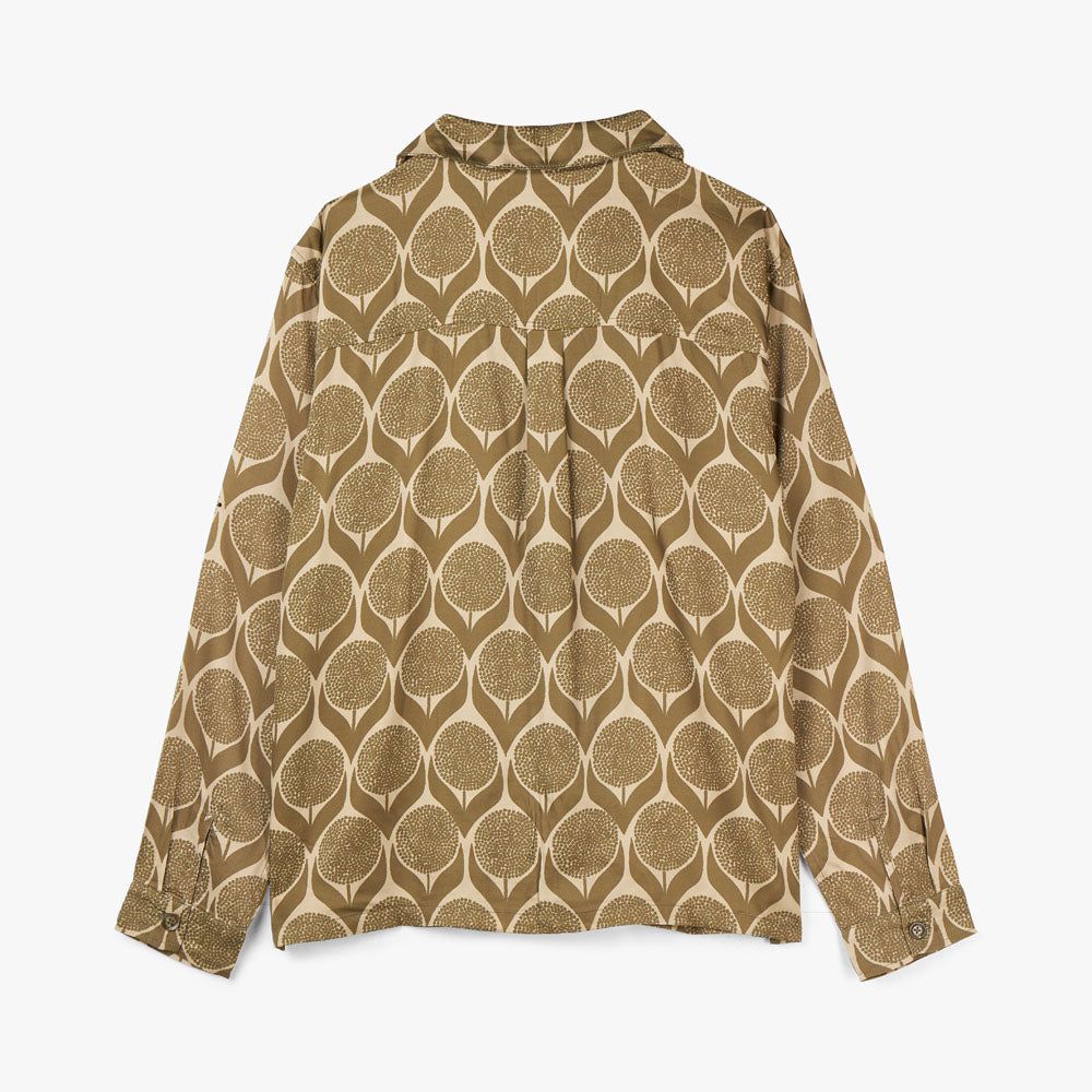 Honor The Gift Floral Long Sleeve Button-Up / Olive sold by Livestock product image thumbnail 5