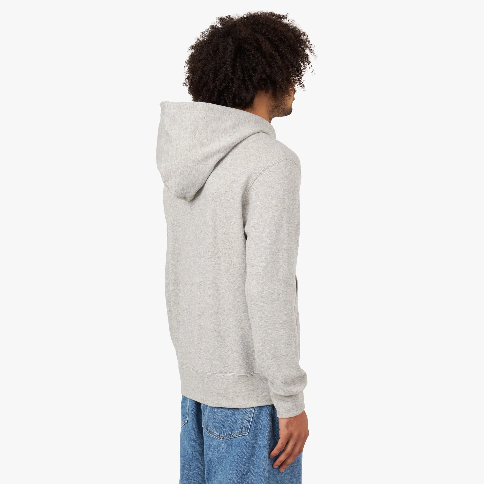 COMME des GARÇONS PLAY Red Heart Pullover Hoodie / Grey sold by Livestock product image thumbnail 2
