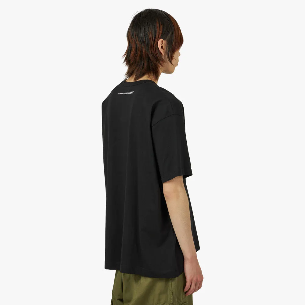 COMME des GARÇONS SHIRT Logo T-shirt / Black sold by Livestock product image thumbnail 3