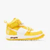 Nike x Off-White Air Force 1 Mid White / White - Varsity Maize sold by Livestock
