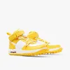 Nike x Off-White Air Force 1 Mid White / White - Varsity Maize sold by Livestock