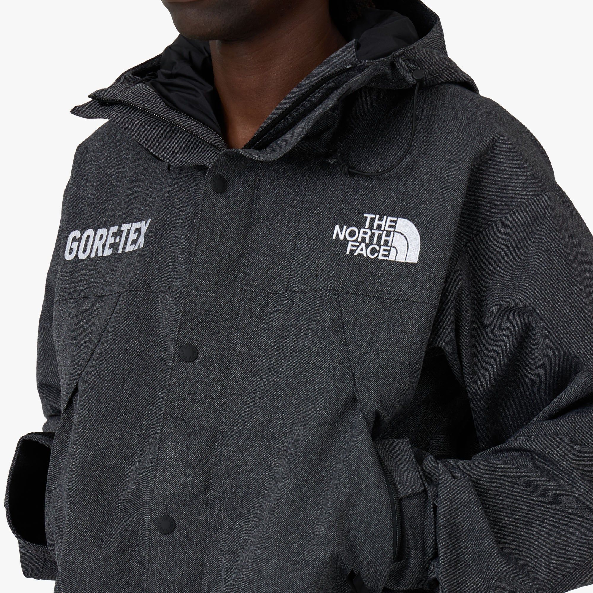 The North Face GTX Mountain Jacket / TNF Black Denim sold by Livestock product image thumbnail 4