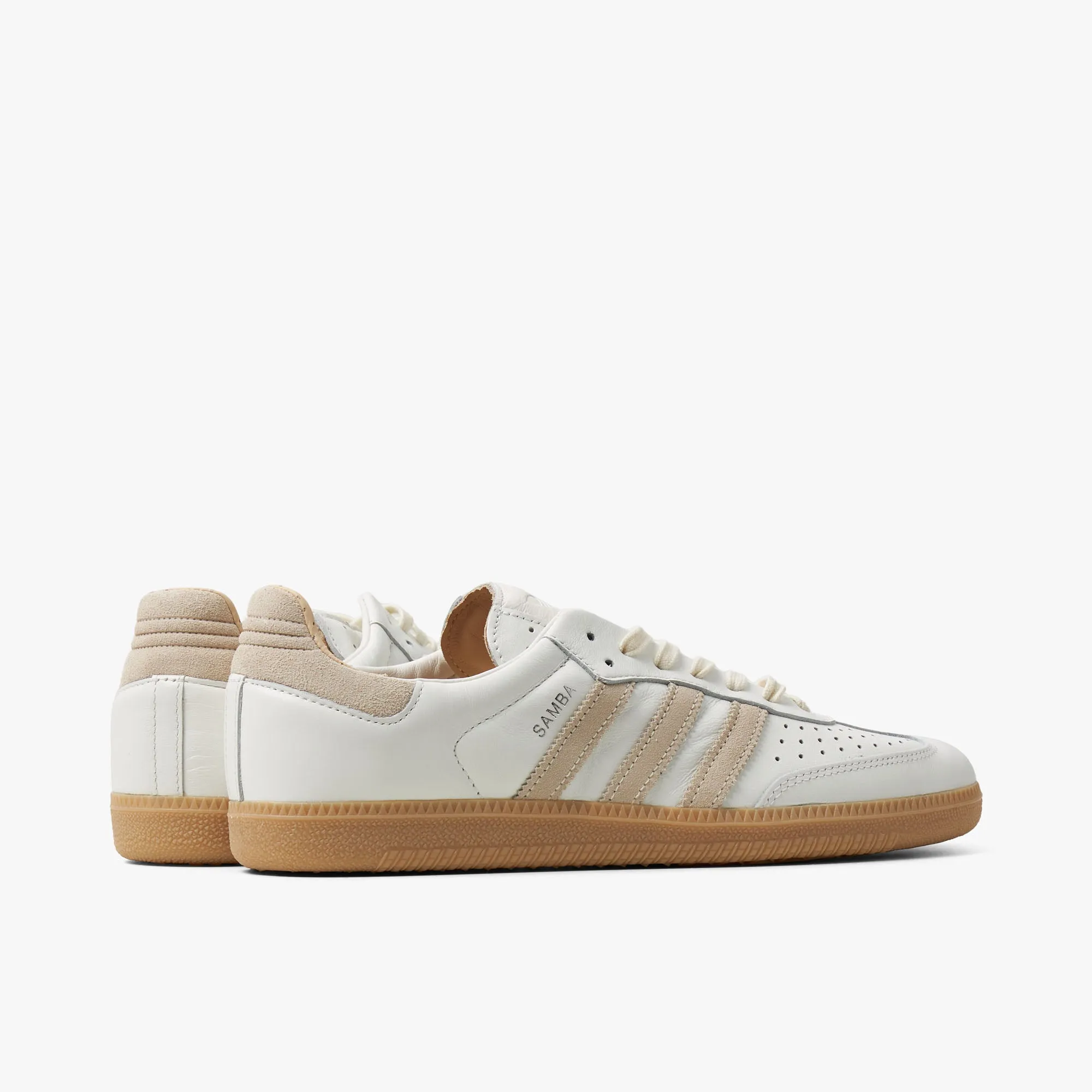 adidas Originals Samba OG Core White / Wonder White - Magic Beige sold by Livestock product image thumbnail 4