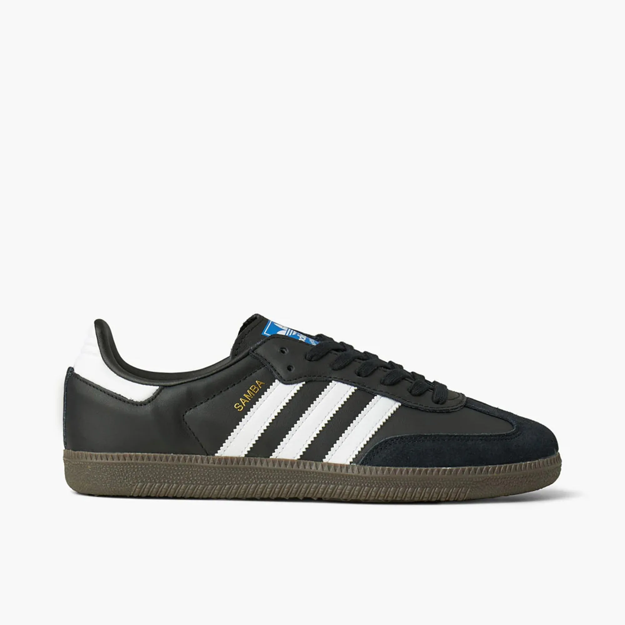 adidas Originals Samba OG Core Black / Cloud White - Gum sold by Livestock