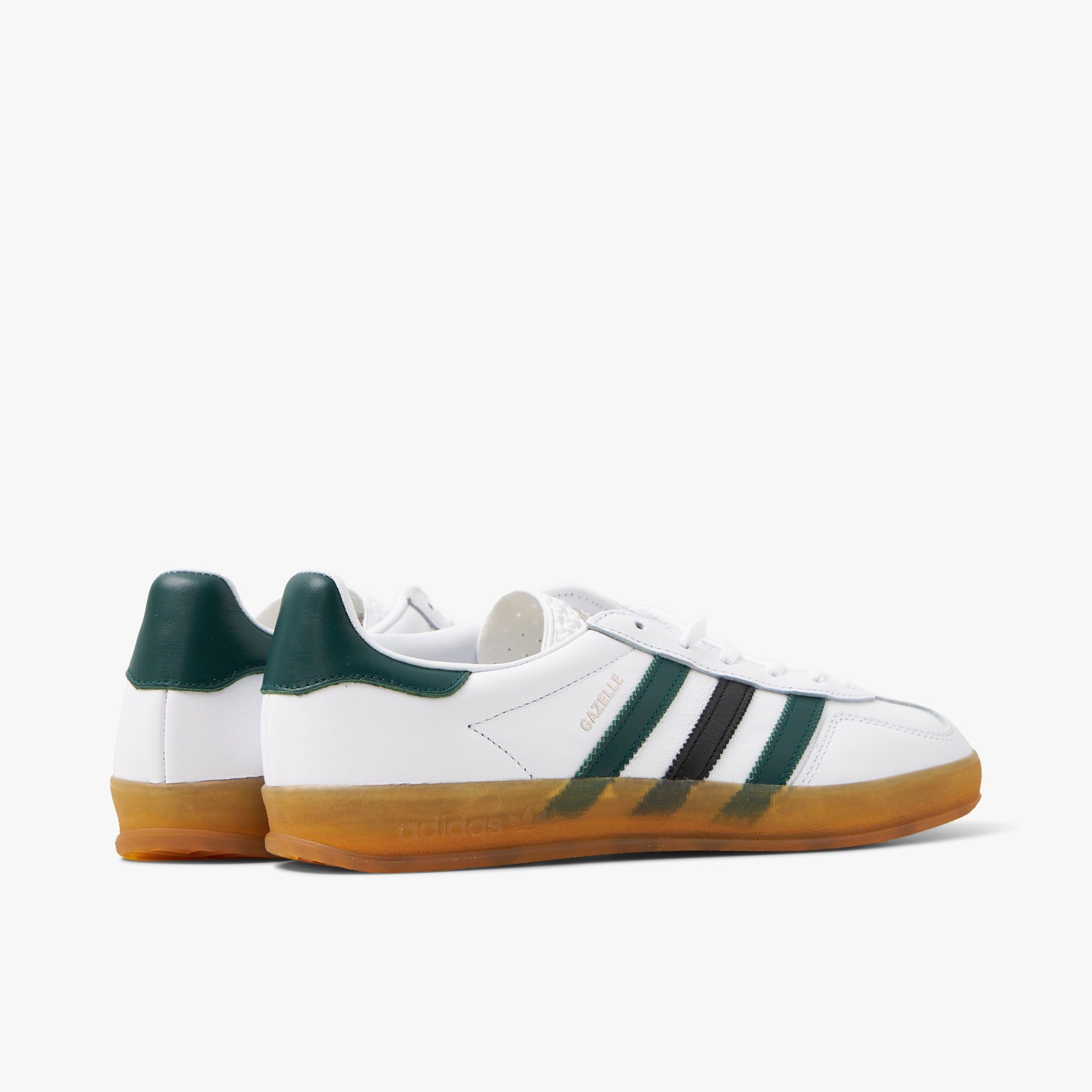 adidas Originals Women’s Gazelle Indoor White / Collegiate Green - Gum sold by Livestock product image thumbnail 4