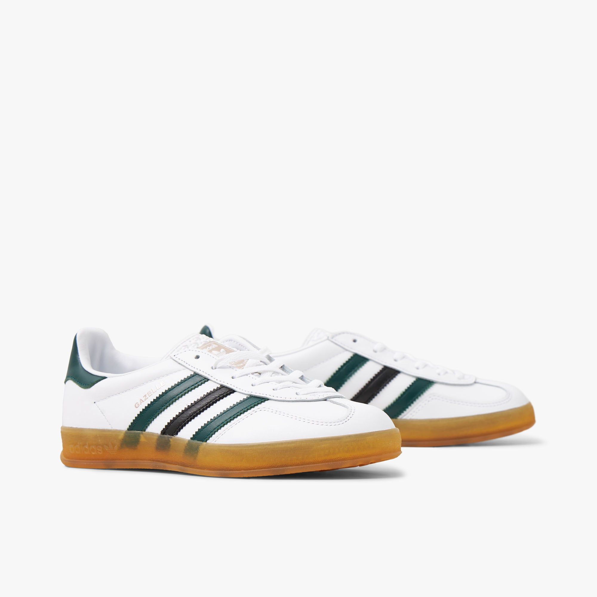 adidas Originals Women’s Gazelle Indoor White / Collegiate Green - Gum sold by Livestock product image thumbnail 3