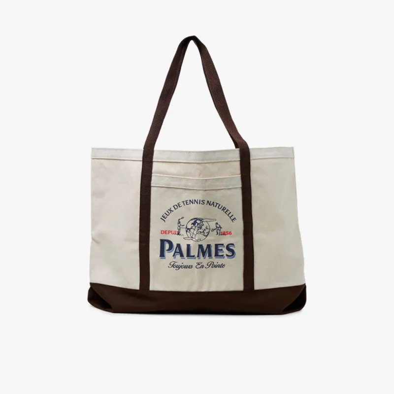 Palmes Jeux De Tennis Tote Bag / Brown sold by Livestock