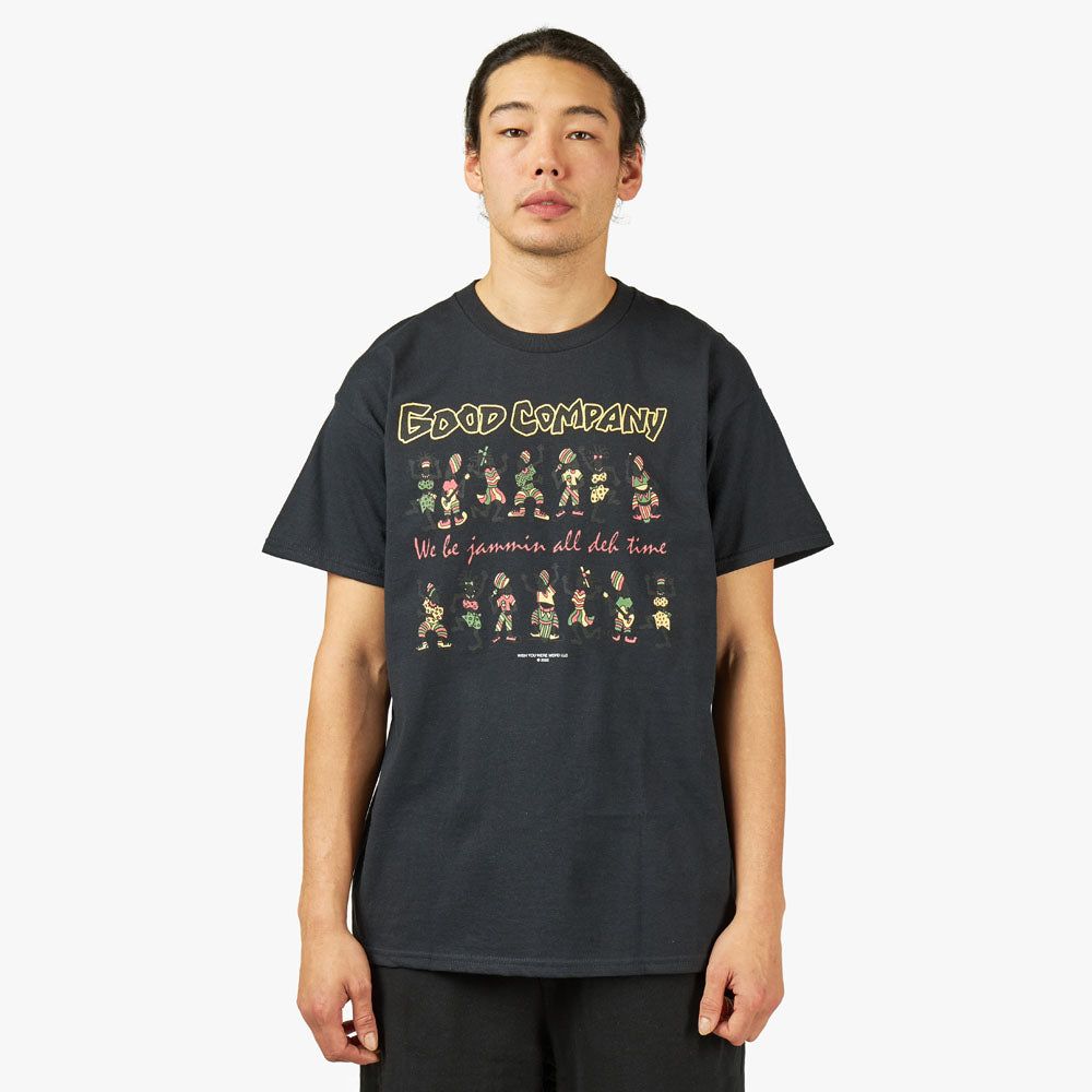 The Good Company Jammin T-Shirt / Black sold by Livestock