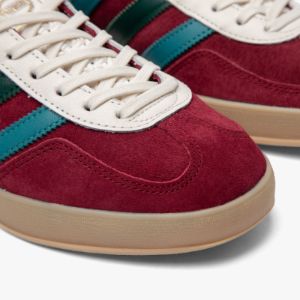 adidas Originals Gazelle Indoor Collegiate Burgundy / Arctic Fusion - Collegiate Green sold by Livestock