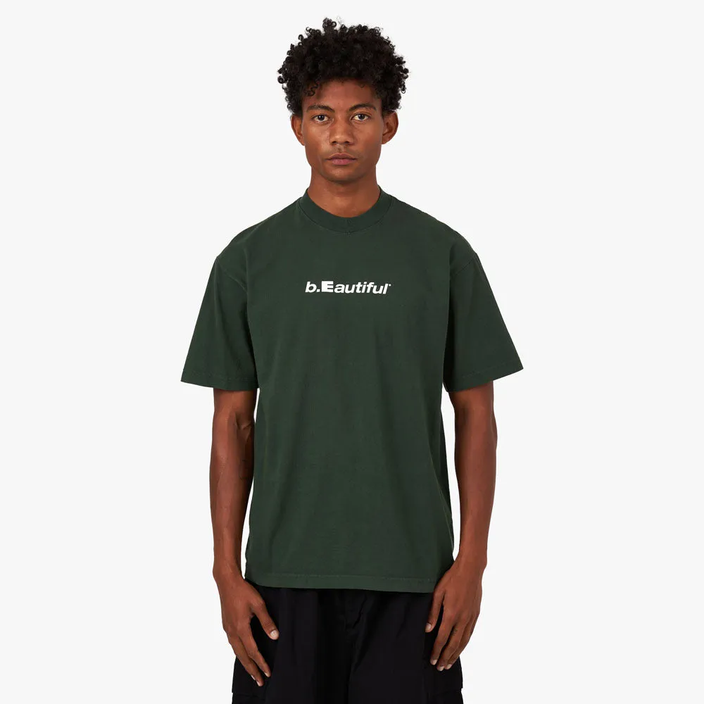 b.Eautiful Logo T-shirt / Green sold by Livestock
