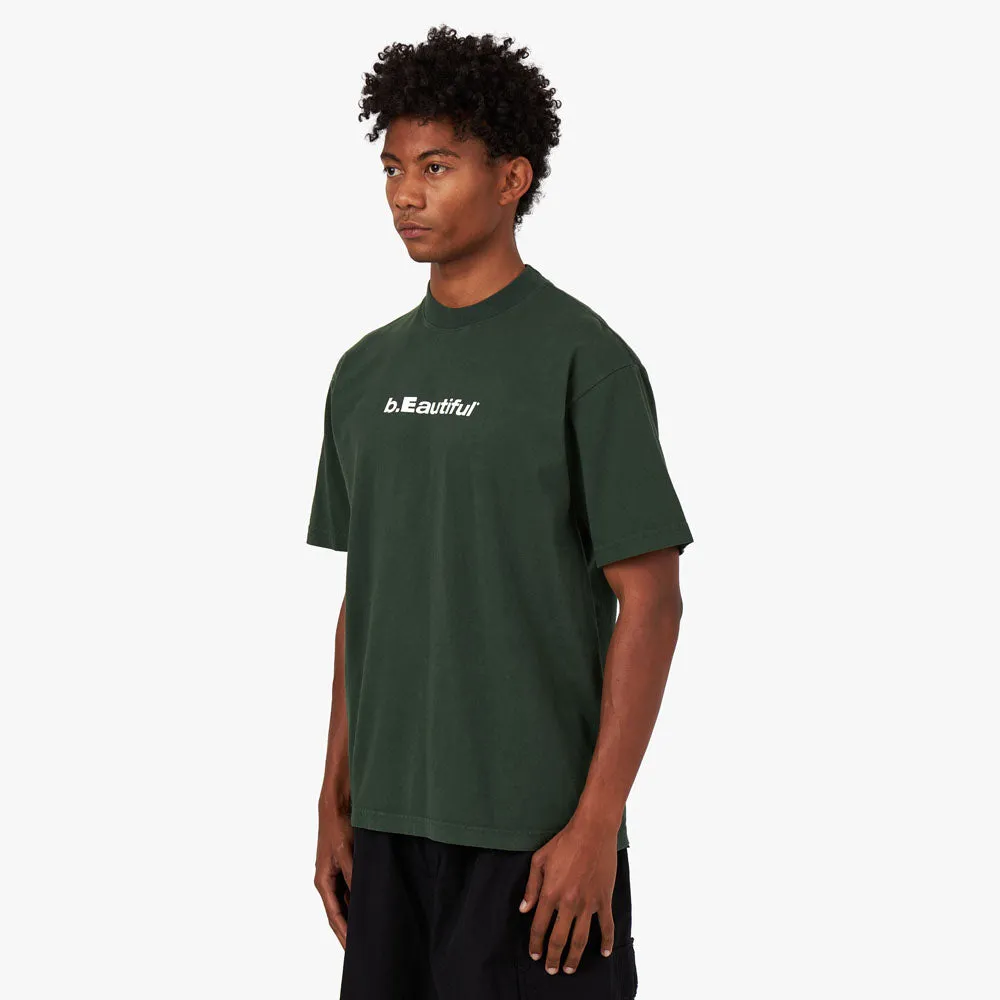 b.Eautiful Logo T-shirt / Green sold by Livestock product image thumbnail 2