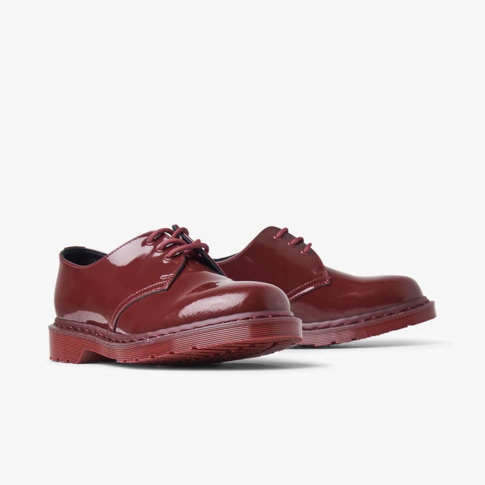 Dr. Martens Made in England 1461 Mono Oxford / Oxblood Patent Lamper sold by Livestock product image thumbnail 3