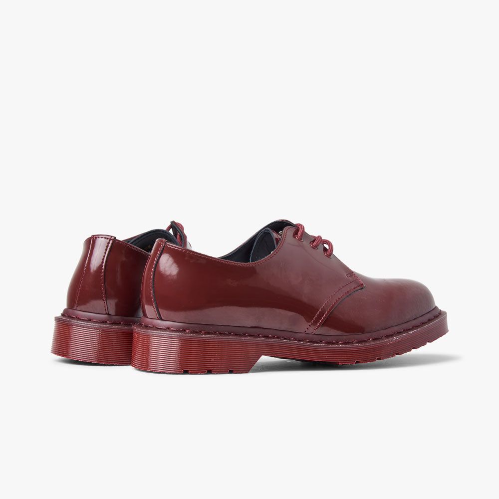 Dr. Martens Made in England 1461 Mono Oxford / Oxblood Patent Lamper sold by Livestock product image thumbnail 4