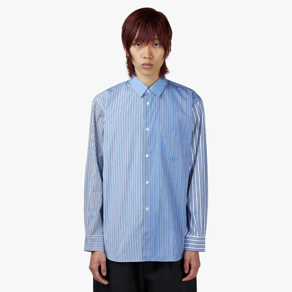 COMME des GARÇONS SHIRT Yarn Dyed Stripe Poplin Shirt / Stripe 2 sold by Livestock