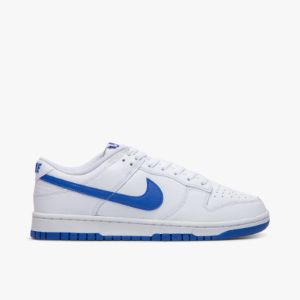 Nike Dunk Low Retro White / Hyper Royal sold by Livestock