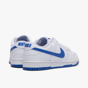 Nike Dunk Low Retro White / Hyper Royal sold by Livestock
