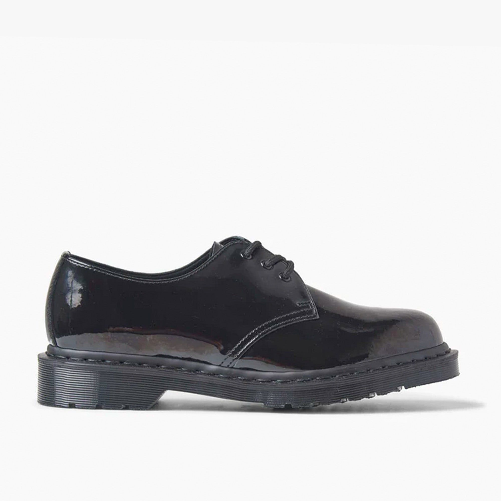 Dr. Martens Women's 1461 Mono Patent Leather / Black sold by Livestock