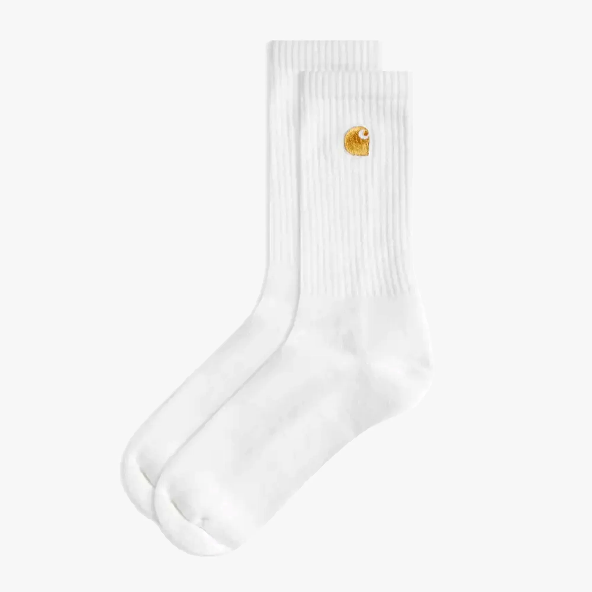 Carhartt WIP Chase Socks White / Gold sold by Livestock