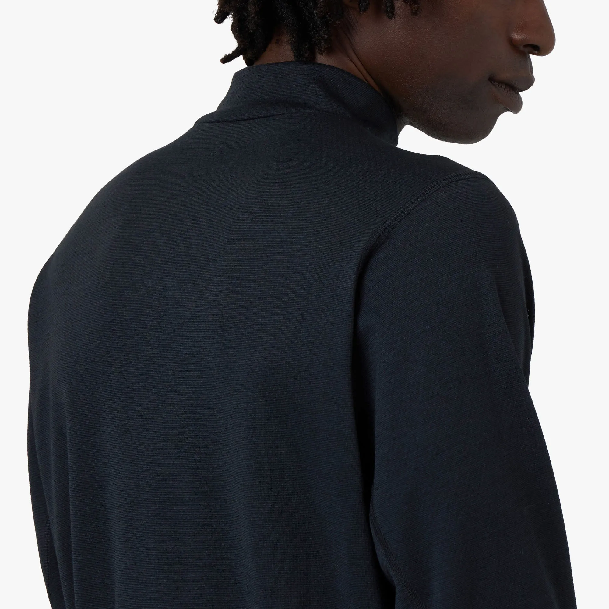 Snow Peak Recycled Pe/Wo Half Zip Pullover / Black sold by Livestock product image thumbnail 4