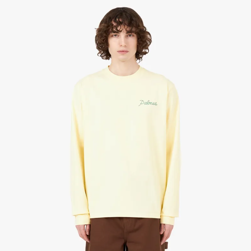 Palmes Sunset Long Sleeve / Sunfaded Yellow sold by Livestock