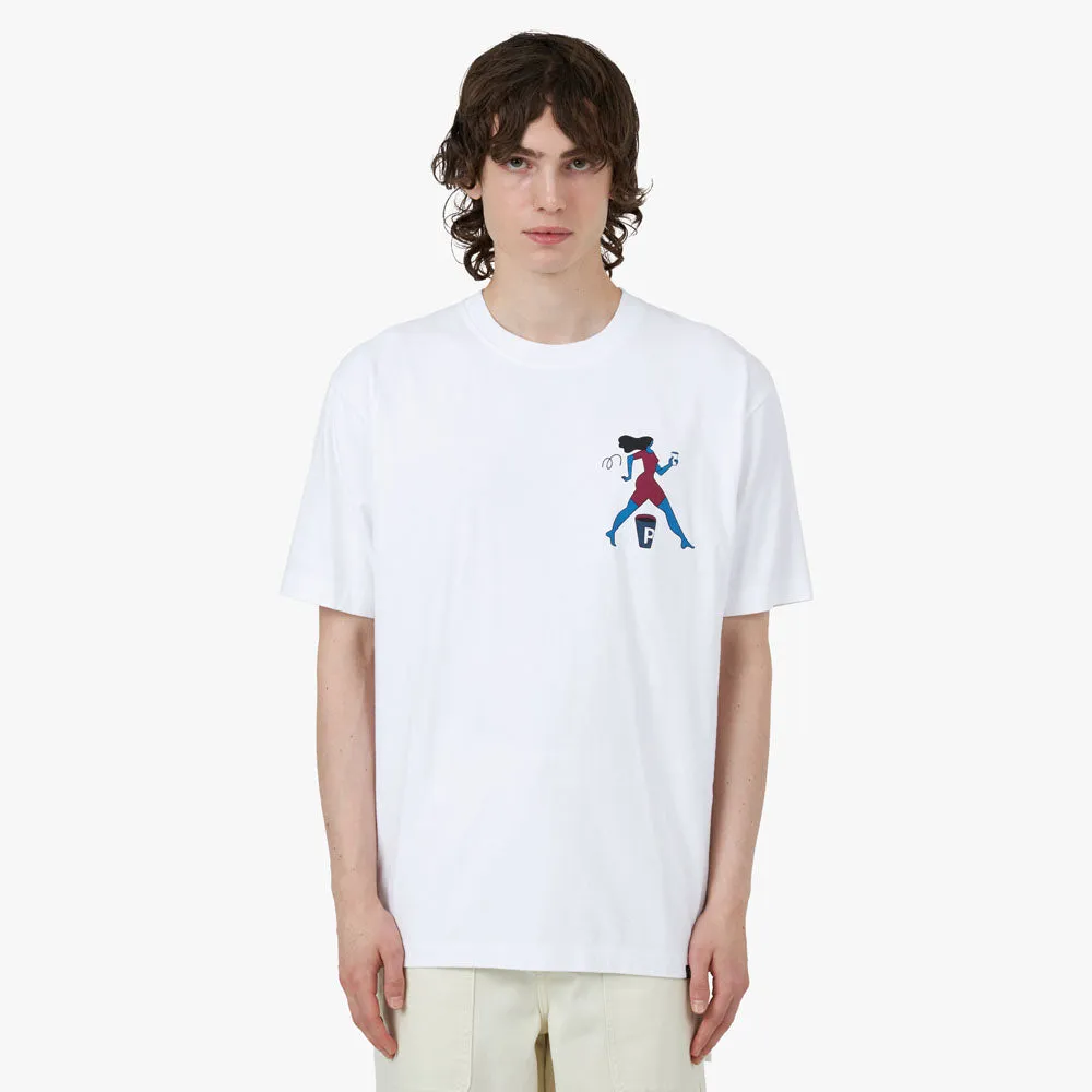 by Parra Questioning T-shirt / White sold by Livestock
