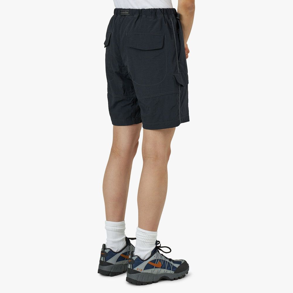 and wander Nylon Taffeta Hiker Shorts/ Black sold by Livestock product image thumbnail 3