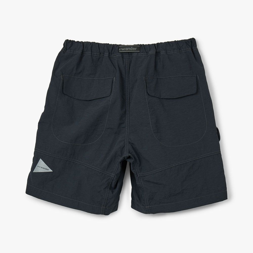 and wander Nylon Taffeta Hiker Shorts/ Black sold by Livestock product image thumbnail 5