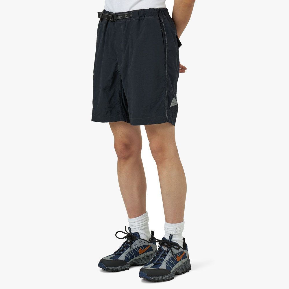 and wander Nylon Taffeta Hiker Shorts/ Black sold by Livestock product image thumbnail 2