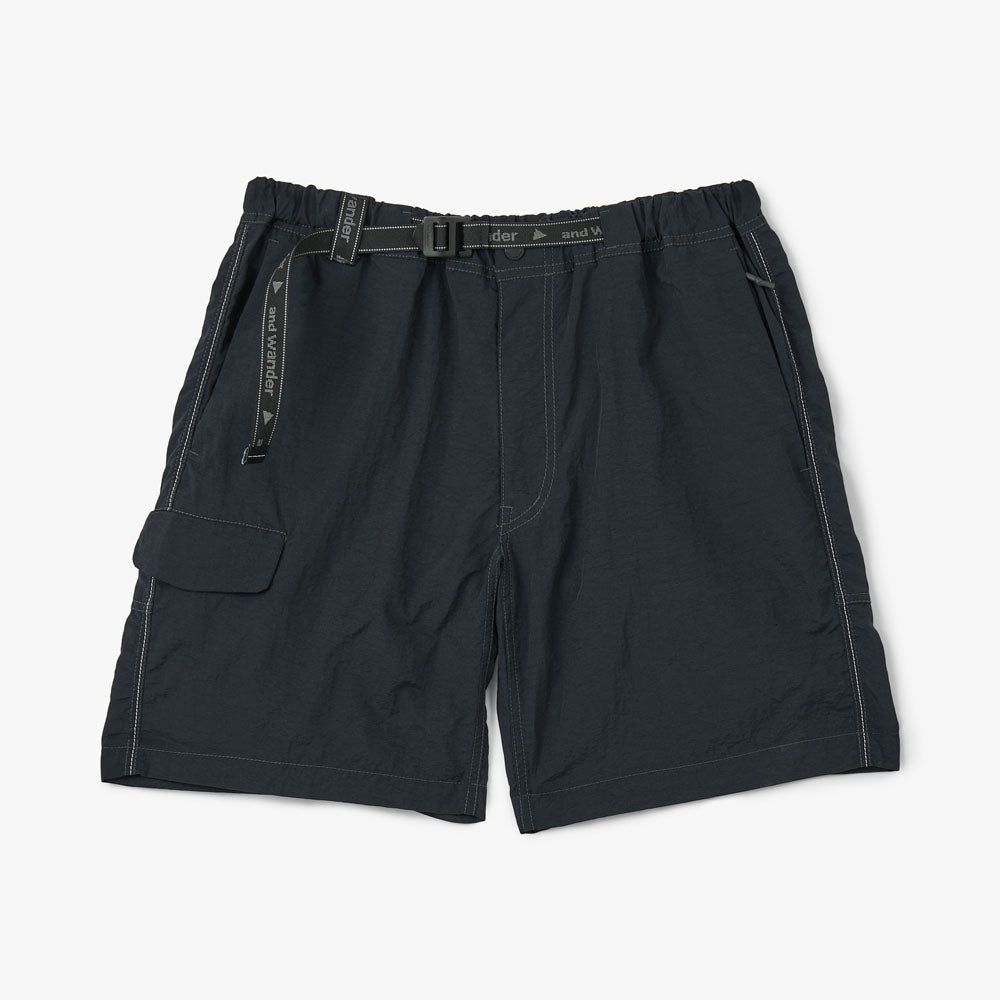 and wander Nylon Taffeta Hiker Shorts/ Black sold by Livestock product image thumbnail 4
