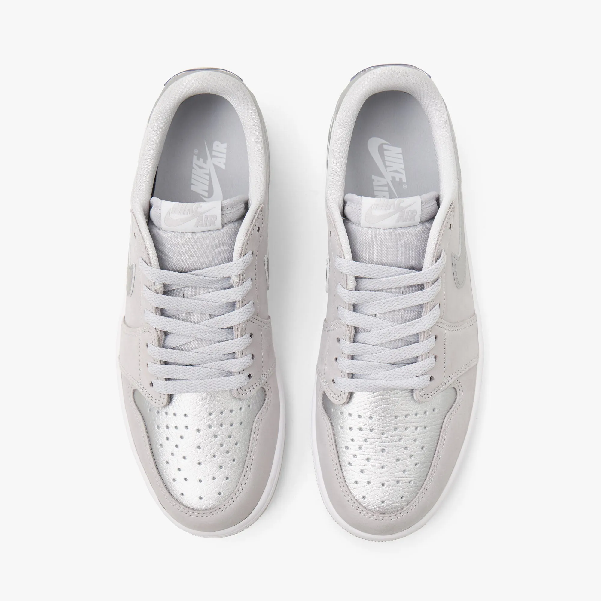 Jordan 1 Retro Low OG Neutral Grey / Metallic Silver - White sold by Livestock product image thumbnail 5